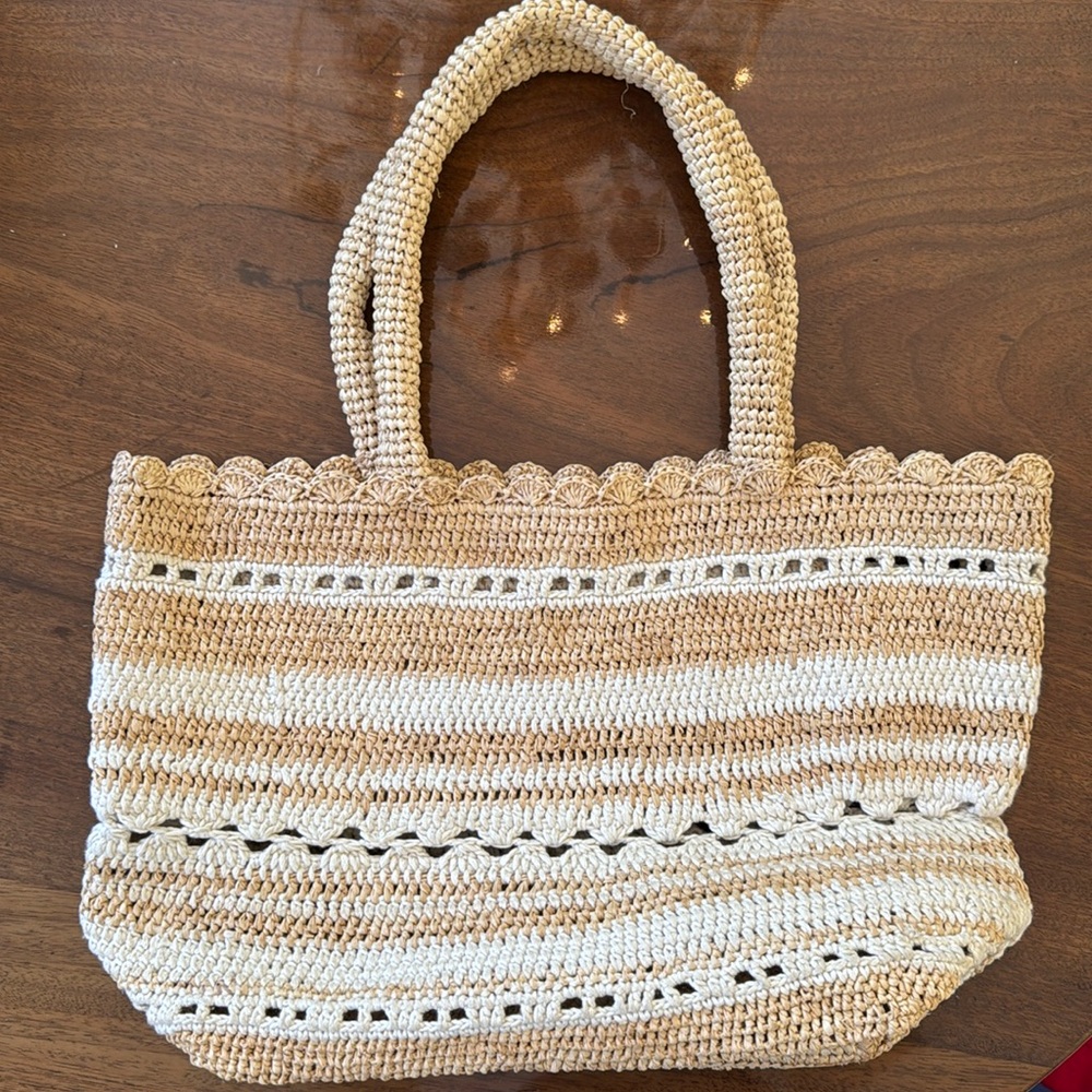 Vanessa Bruno Raffia Bag barely used coming from Palm Beach home